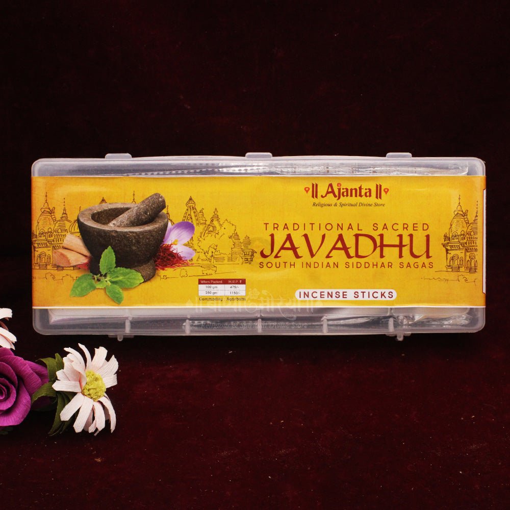 javadhu-02_1 Hand Crafted Javadu Traditional Premium Agarbatti /Long Lasting Natural Essential Oils and Herbs Premium Incense for Prayerand Puja - Image 1