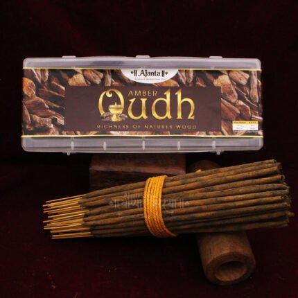 Premium Oudh Incense Sticks – Handcrafted Oud Agarbatti for Spiritual Vibes, Meditation & Prayer | Long Lasting Natural Fragrance