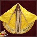 Karveer Nivasini Devi Dress – Traditional Kolhapur Ambabai Poshak for Goddess Idol | Puja, Kalash Sthapana, Margashirsh Navratri & Guruvar Vratam Attire for Devi Maa (12 Inch Poshak) (करवीर निवासिनी देवी ड्रेस - ट्रेडिशनल कोल्हापूर अंबाबाई देवी )