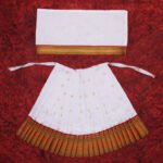 Mahalaxmi Dress Vastra/Poshak | Kalash Sthapana Margashirsh Puja | Traditional Dress Poshak for Devi Maa Lakshmi for Puja (12 Inch Poshak) (महालक्ष्मी ड्रेस वस्त्र/पोशाख । कलश स्थापना मार्गशीर्ष पूजा ) - Image 2