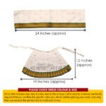 Lehenga Patka for Navratri Matarani Puja|Kalash Sthapana Margashirsh Puja | Navratri Traditional Dress Poshak for Puja (12 Inch Poshak ) (माताराणी देवी ड्रेस पोशाख नवरात्री आणि मार्गशीर्ष पूजा ) - Image 20