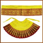Maharani Devi Mata Lakshmi Pujan Poshak | Kalash Sthapana & Margashirsh Puja Dress | Varalakshmi Devi Poshak for Navratri | Traditional Goddess Dress for Idol & Home Temple (7 Inch Poshak) (महाराणी देवी माता लक्ष्मी पूजन पोशाख )