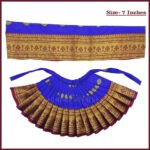 Devi Mata Laxmi Pujan | Kalash Sthapana Margashirsh Puja | Navratri Traditional Dress Poshak Lahanga- 7(Height) x 16(Length) Inches, Dupatta- 18(Length ) Inches Approx (7 Inch Poshak) (देवी माता लक्ष्मी पूजन । कलश स्थापना मार्गशीर्ष पूजा ) - Image 21