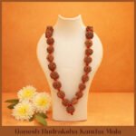 Vighnaharta Vignavinashak Siddha Siddhivinayak Ganesh Rudraksha Kantha Mala (सिद्धिविनायक गणेश सिद्ध कांथा माला )