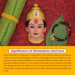 Mahalakshmi’s Auspicious Form Shakti Roopam – Dhanashree Devi धनश्री देवी / श्री धनश्री देवी Face Bringer of Wealth & Fortune Eternal Source of Prosperity, Purity & Divine Energy(Devi Mukh Height is: 6.5 Inch) - Image 3