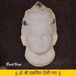 Aai Ekvira Devi Face Mukhavota for Margashirsha Puja Goddess Aai Ekvira Devi Mukhavata/Face for Puja Ekveera Maha Lakshmi Devi Ma Face for Pooja/Varalakshmi Vrath Pooja(Devi Mukh Height is: 16 Inches) (मार्गशीर्ष पूजेसाठी आई एकविरा देवी मुखवटा) - Image 4