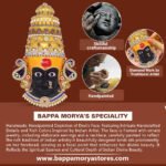 Haldi Madvat Look Ambabai Devi Face | हळदी-मडवट लुक अंबाबाई देवी मुखवटा | Kolhapuri Traditional Mukhota Temple Style Kolhapuri Handcrafted Devi Face Karveer Nivasini Ambabai Devi Mukhavata (Devi Mukh Height is: 11.5 Inch) - Image 5