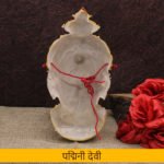 Padmini Mata Face Mukhota पद्मिनी माता फेस मुखवटा श्री पद्मिनी माता देवी मुखवटा Traditional Decorative Mukut for Pooja Room(Devi Mukh Height is: 8.5 Inch) - Image 4