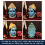 Shailaputri Devi Face Mukut– First Form of Navdurga | Parvati Putri/Sati Shailaja/Hemavati Mukhavata for Puja & Temple Decoration (शैलपुत्री देवी मुखी मुकुट– नवदुर्गेचे पहिले रूप | पूजेसाठी पार्वतीपुत्री/सती शैलजा/हेमावती मुखवटा ) - Image 2
