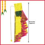 Shahi Mastani Gudi Padwa Festival Decoration – Royal Gudi Setup for Home Entrance Traditional Maharashtrian New Year Gudi Decoration Item (28 Inch ) (शाही मस्तानी गुढी पाडवा उत्सव सजावट) - Image 4