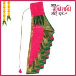 Shahi Mastani Gudi Padwa Gudi Vastra – Traditional Maharashtrian Festival Decoration Elegant Gudi Cloth for Marathi New Year (28 Inch ) (शाही मस्तानी गुढी पाडवा गुढी वस्त्र)