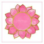 Decorative Lotus Kamal Aasan कमळ आसन for Home Temple | Sacred Pooja Velvet Cloth for Deity Idols – Navratri & Margashirsha Special (गृह मंदिरासाठी सजावटीचे कमळ आसन) - Image 2
