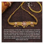 Jewellery Haar Necklace for God and Goddess Decoration Shringar of Idol Statues (देवासाठी दागिना - हार/नेकलेस) - Image 3