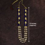 Goddess Lakshmi Haar Necklace – Traditional Shringar Jewellery for Mandir, Navratri & Festive Puja Lakshmi Devi Haar for Shringar – Decorative Goddess Necklace for Mandir, Navratri & Religious Rituals (देवी लक्ष्मी हार हार - मंदिरासाठी पारंपारिक शृंगार दागिने) - Image 3