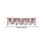 Rudraksha Kawadi Toran – Spiritual Energy Door Hanging for Home & Office Entrance | Traditional Kawad Toran for Positive Vibes (रुद्राक्ष-कवडी तोरण – घर आणि कार्यालयाच्या प्रवेशद्वारासाठी आध्यात्मिक ऊर्जा देणारी सजावट) - Image 3