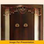 Mahadeva Mahakal Rudraksha Toran – Spiritual Door Hanging for Positive Energy & Decoration Handmade Toran for Entrance Door (महादेव महाकाल रुद्राक्ष तोरण) - Image 4