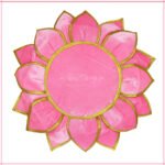 Decorative Lotus Kamal Aasan कमळ आसन for Home Temple | Sacred Pooja Velvet Cloth for Deity Idols – Navratri & Margashirsha Special (गृह मंदिरासाठी सजावटीचे कमळ आसन)