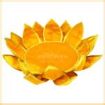 Lotus Aasan – Kamal Aasan कमळ आसन (Lotus Kamal Aasan)Cloth for Pooja, Idol Base | Lakshmi, Gauri Ganpati, Saraswati Devi, Durga Maa,Varalakshmi, Ganesh Margashish Navratri Puja (16 Inch) - Image 2