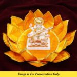 Lotus Aasan – Kamal Aasan कमळ आसन (Lotus Kamal Aasan)Cloth for Pooja, Idol Base | Lakshmi, Gauri Ganpati, Saraswati Devi, Durga Maa,Varalakshmi, Ganesh Margashish Navratri Puja (16 Inch) - Image 4