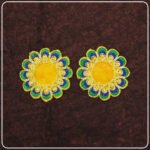 Velvet Designer Aasan Pooja Cloth Mat Mandir Temple Home Office Base ChowkiPooja Aasan for Mandir Home Temple Idol Placement | Velvet Designer Puja Altar Cloth Mat Home Office Base Chowki | Festivals & Daily Rituals (3*3 Asan) (मखमली डिझायनर आसन पूजा कापड मंदिर होम ऑफिस बेस चौकीपूजा आसन मंदिर गृह मंदिरासाठी) - Image 5